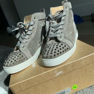 High Top Men’s Louboutins sneakers